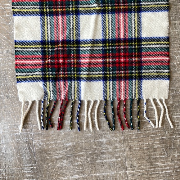 Lands’ End vintage lambswool scarf - Picture 5 of 6